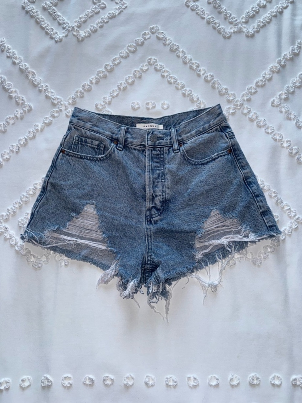 PacSun Vintage High Rise Denim Shorts